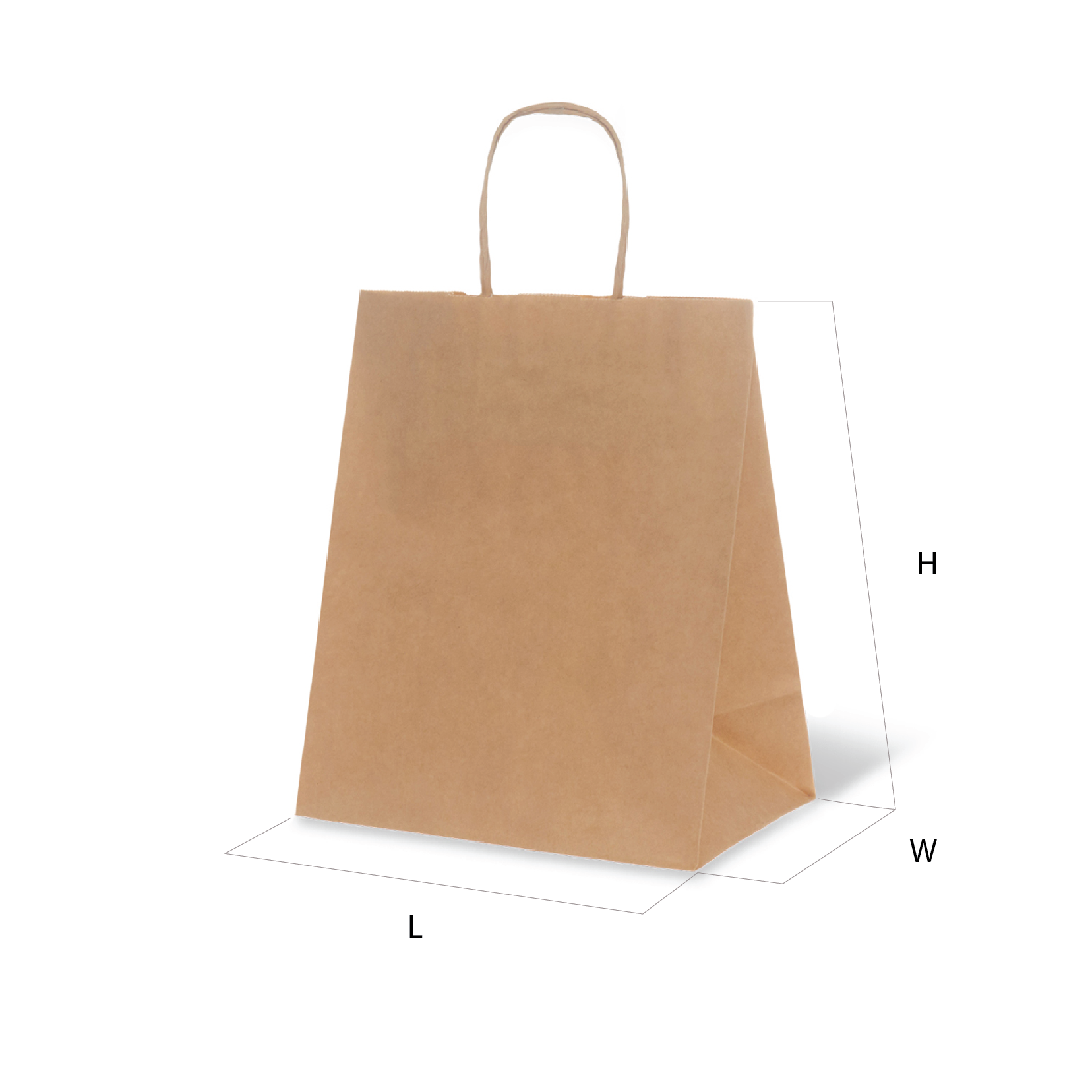 Пакеты с кручеными ручками