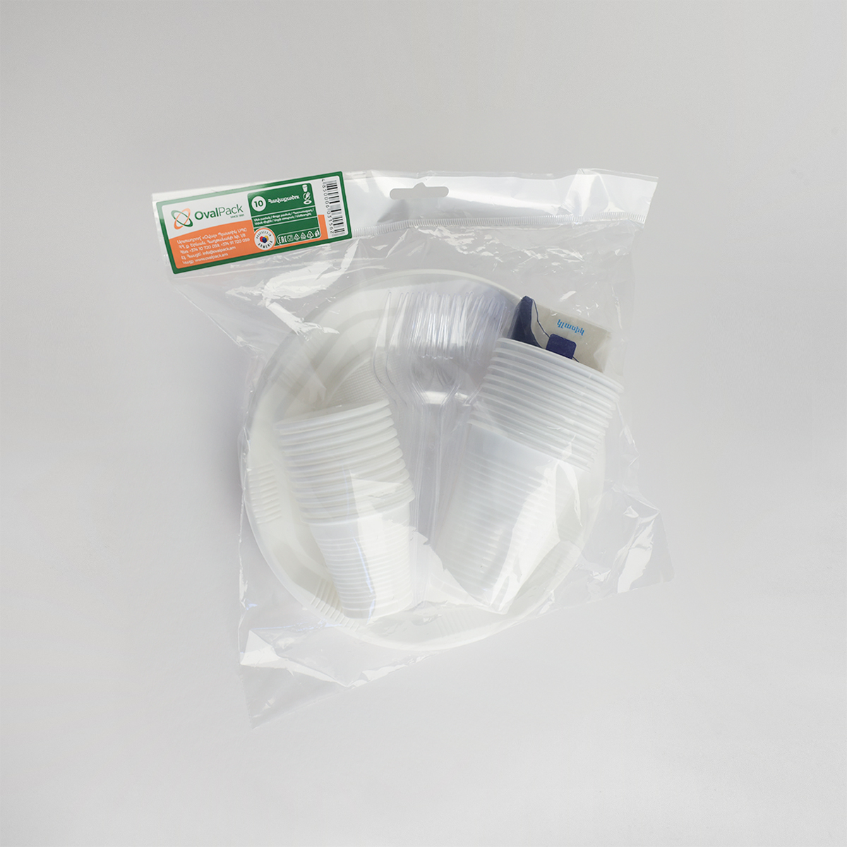 Tableware (for 10 people) (5 pieces)