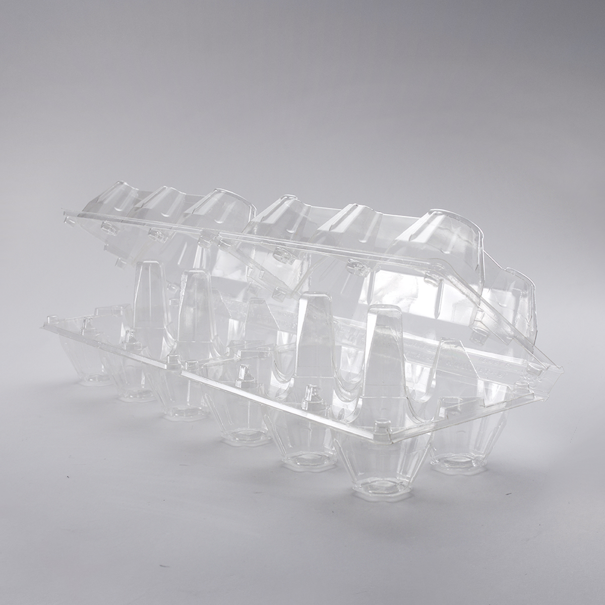 Двустворчатый контейнер для яиц (100 штук)