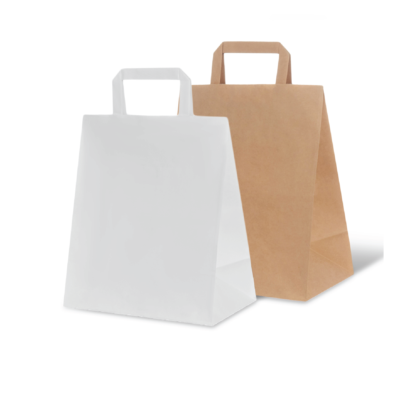 Пакеты с плоскими ручками